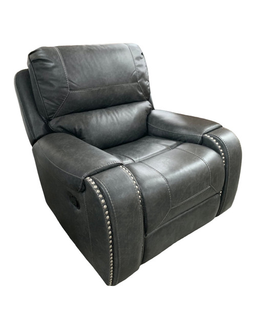 Swivel Glider Recliner in Avalanche Charcoal