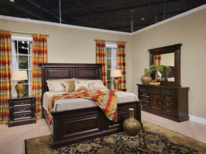 Dark Brown Contemporary Bedroom Set