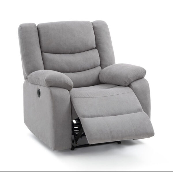 Power recliner in Light Gray