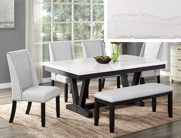 Varley Marble Dining Table  (Best Seller)