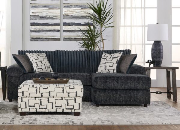 Goliath Charcoal Sectional