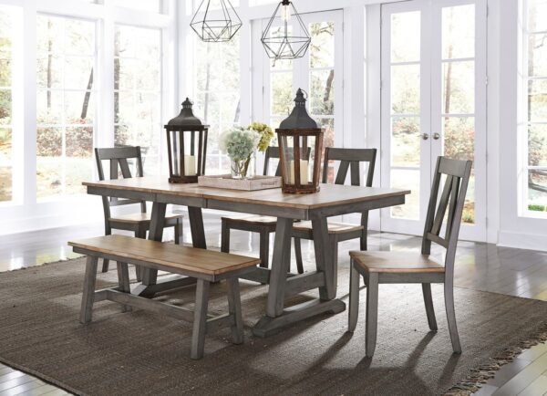 Trestle Table Set